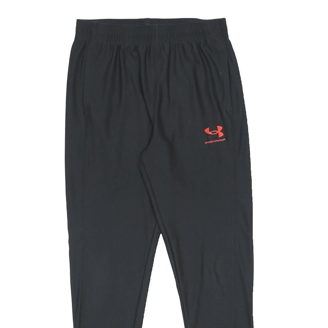 UNDER ARMOUR Mens Joggers Black Regular Tapered S W26 L26 Sportswear Athletic