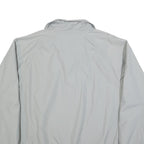 TIMBERLAND Mens Grey Nylon Zip Jacket 2XL Casual Outdoor Waterproof