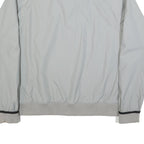 TIMBERLAND Mens Grey Nylon Zip Jacket 2XL Casual Outdoor Waterproof