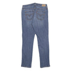 LEVI'S Womens Jeans Blue Slim Skinny Denim Light W28 L26 Cotton Blend Zip