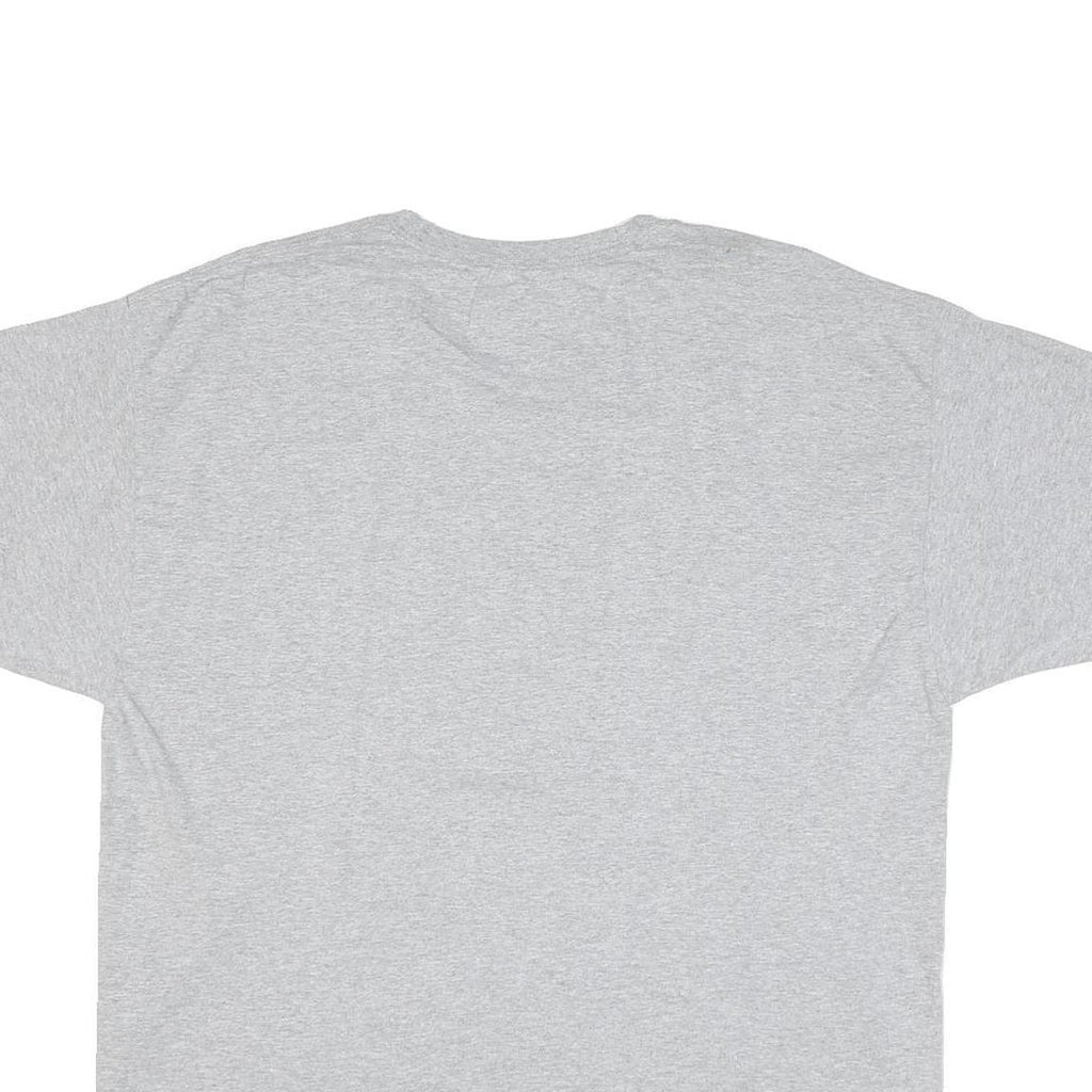 CHAMPION Mens Grey Summer Basketball Camp Graphic T-Shirt XL Short Sleeve Crew