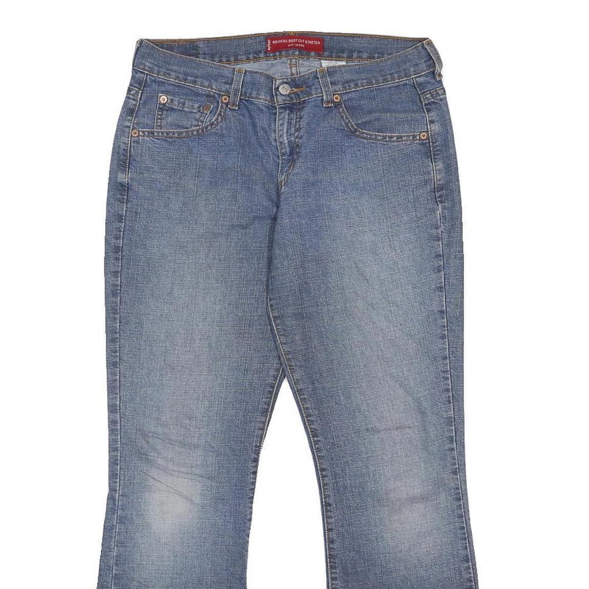 LEVI'S 515 Womens Jeans Blue Regular Bootcut Denim Medium W30 L29 Classic Fit