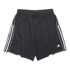 ADIDAS Mens Black Casual Shorts XL W32 Polyester Sportswear Gym Wear