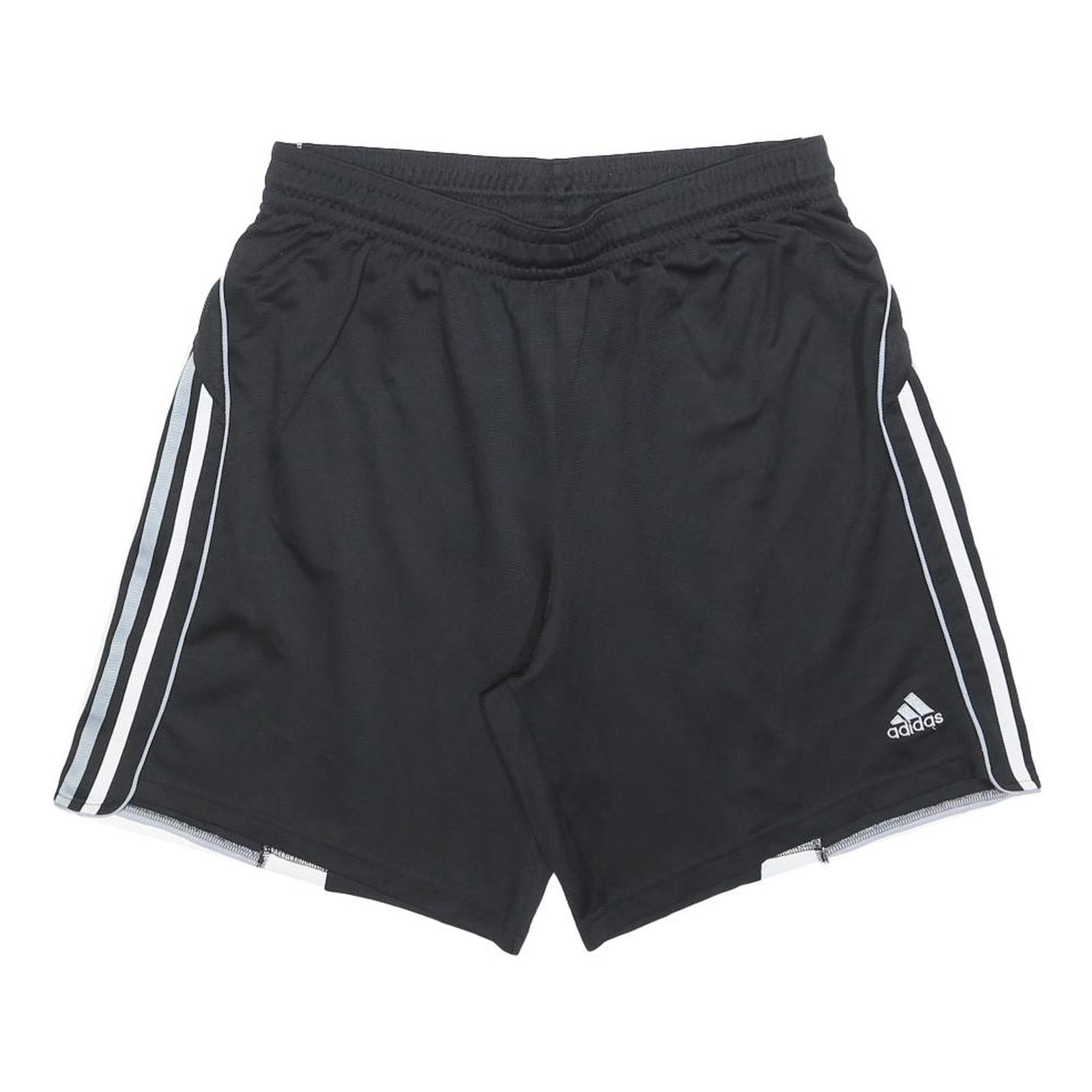 ADIDAS Mens Black Casual Shorts XL W32 Polyester Sportswear Gym Wear
