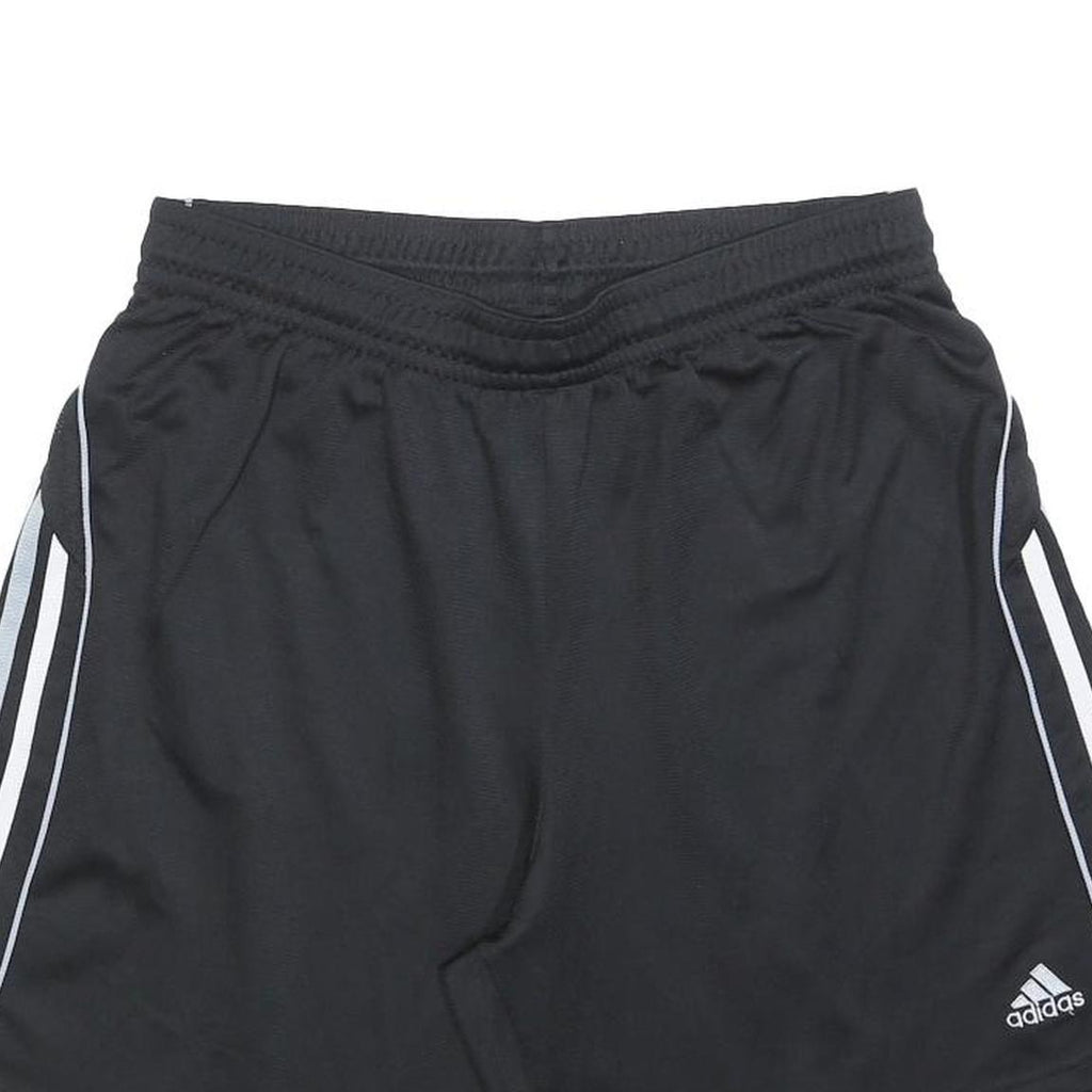 ADIDAS Mens Black Casual Shorts XL W32 Polyester Sportswear Gym Wear