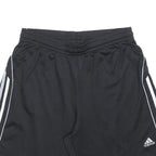 ADIDAS Mens Black Casual Shorts XL W32 Polyester Sportswear Gym Wear