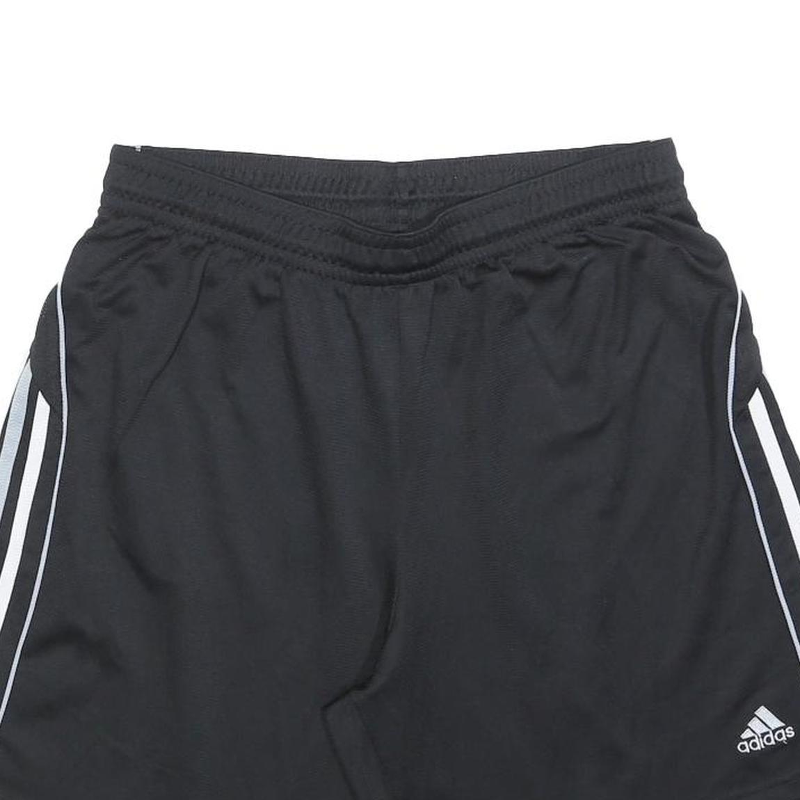 ADIDAS Mens Black Casual Shorts XL W32 Polyester Sportswear Gym Wear