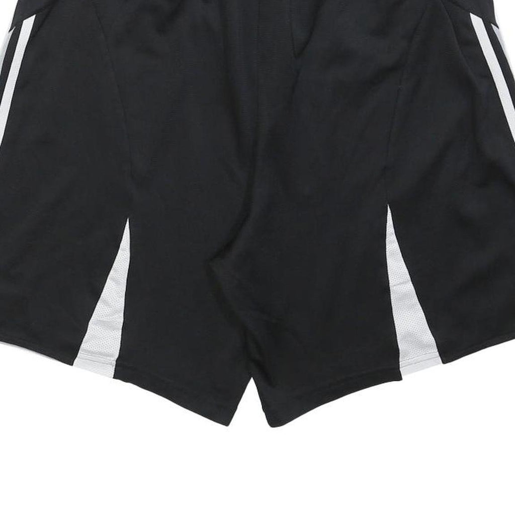 ADIDAS Mens Black Casual Shorts XL W32 Polyester Sportswear Gym Wear