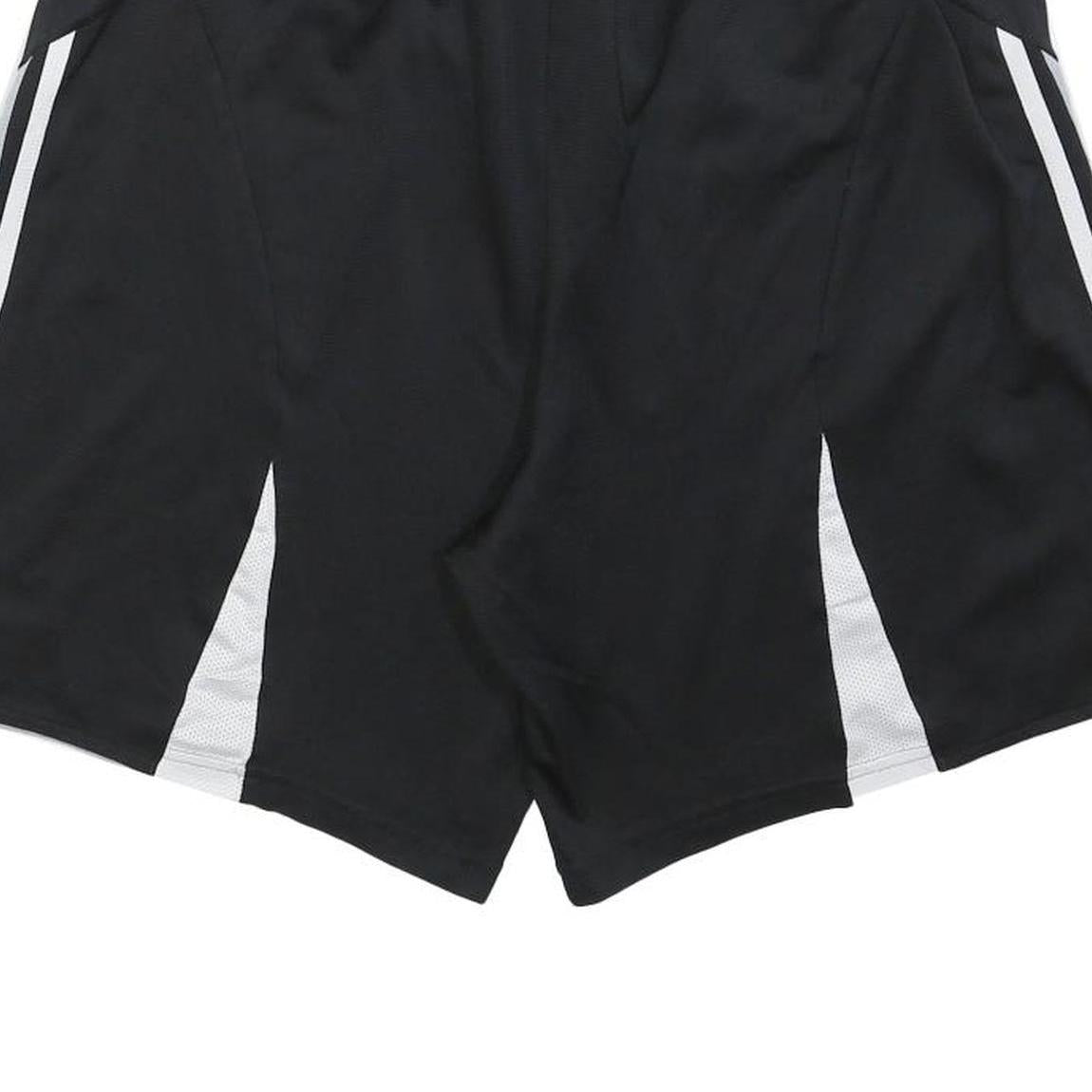 ADIDAS Mens Black Casual Shorts XL W32 Polyester Sportswear Gym Wear