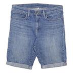 LEVI'S Womens Denim Blue Casual Shorts M W30 Cotton Blend Light Wash