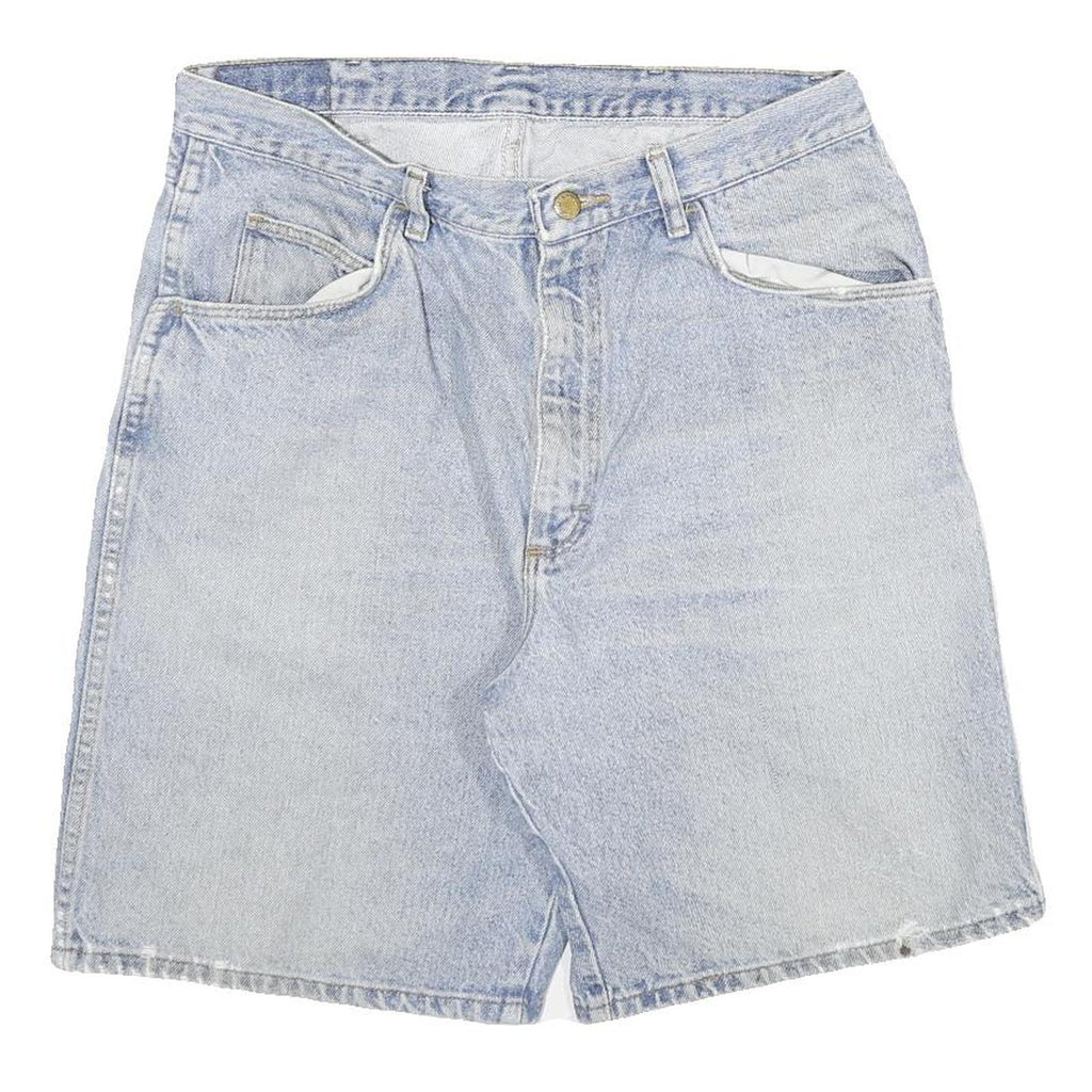WRANGLER Mens Denim Blue Casual Shorts XL W32 Cotton Blend Classic Fit