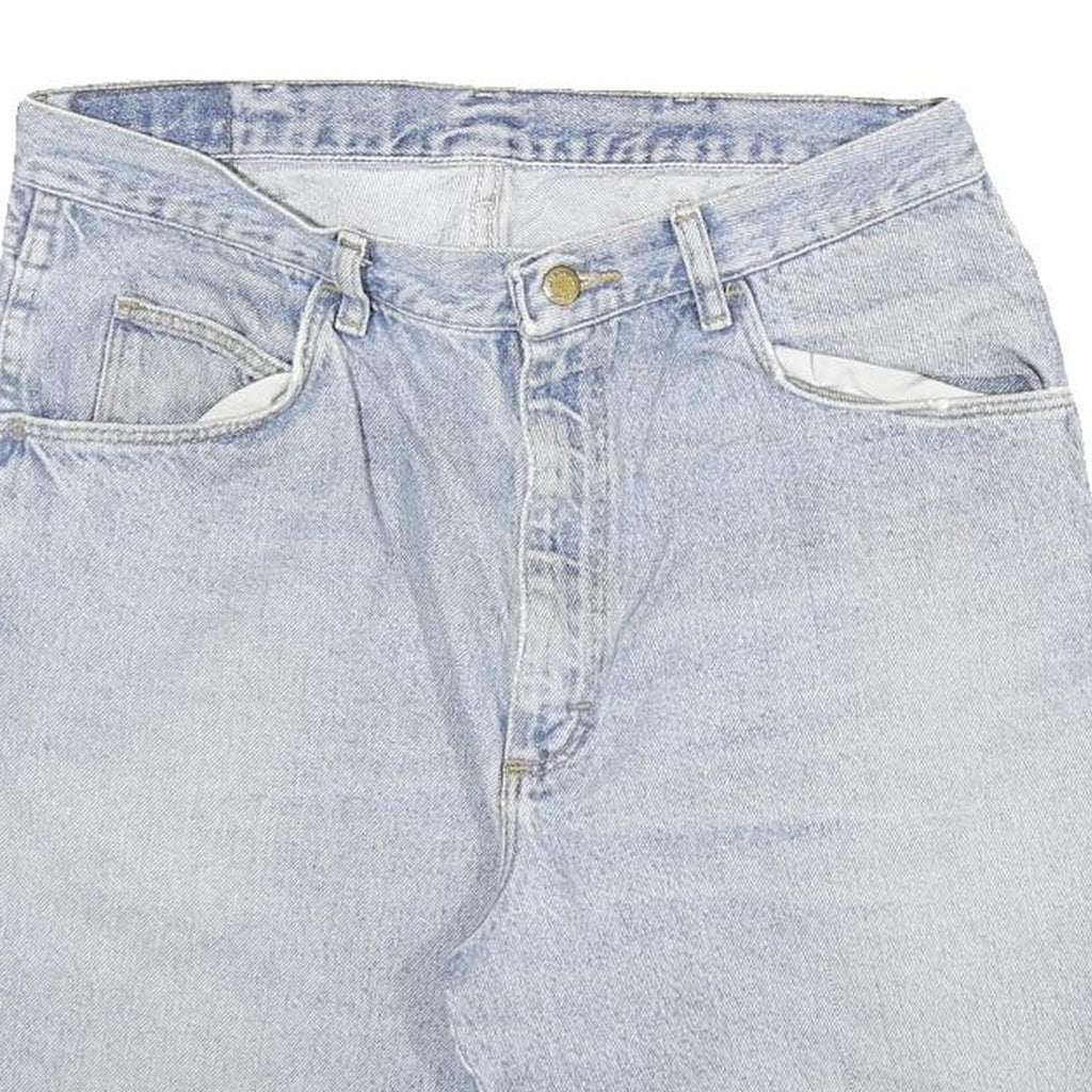 WRANGLER Mens Denim Blue Casual Shorts XL W32 Cotton Blend Classic Fit