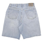 WRANGLER Mens Denim Blue Casual Shorts XL W32 Cotton Blend Classic Fit