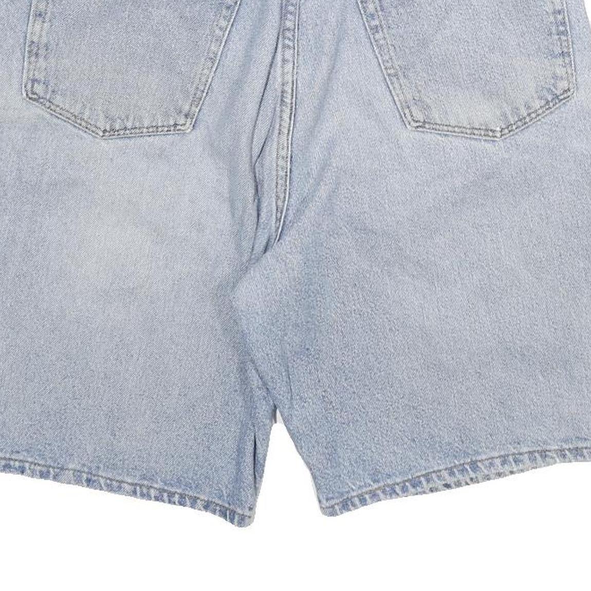 WRANGLER Mens Denim Blue Casual Shorts XL W32 Cotton Blend Classic Fit