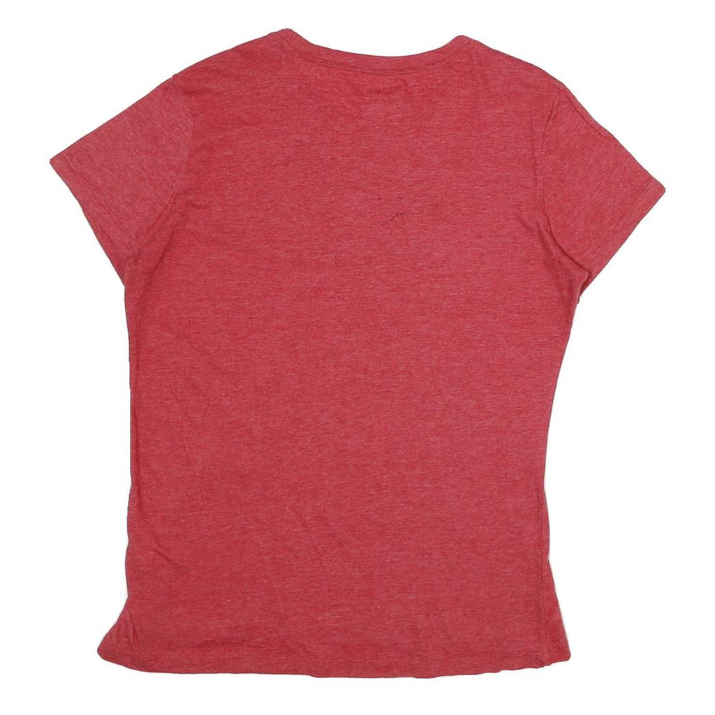 NFL Womens Red San Francisco 49ers Graphic T-Shirt L Short Sleeve Crew Neck