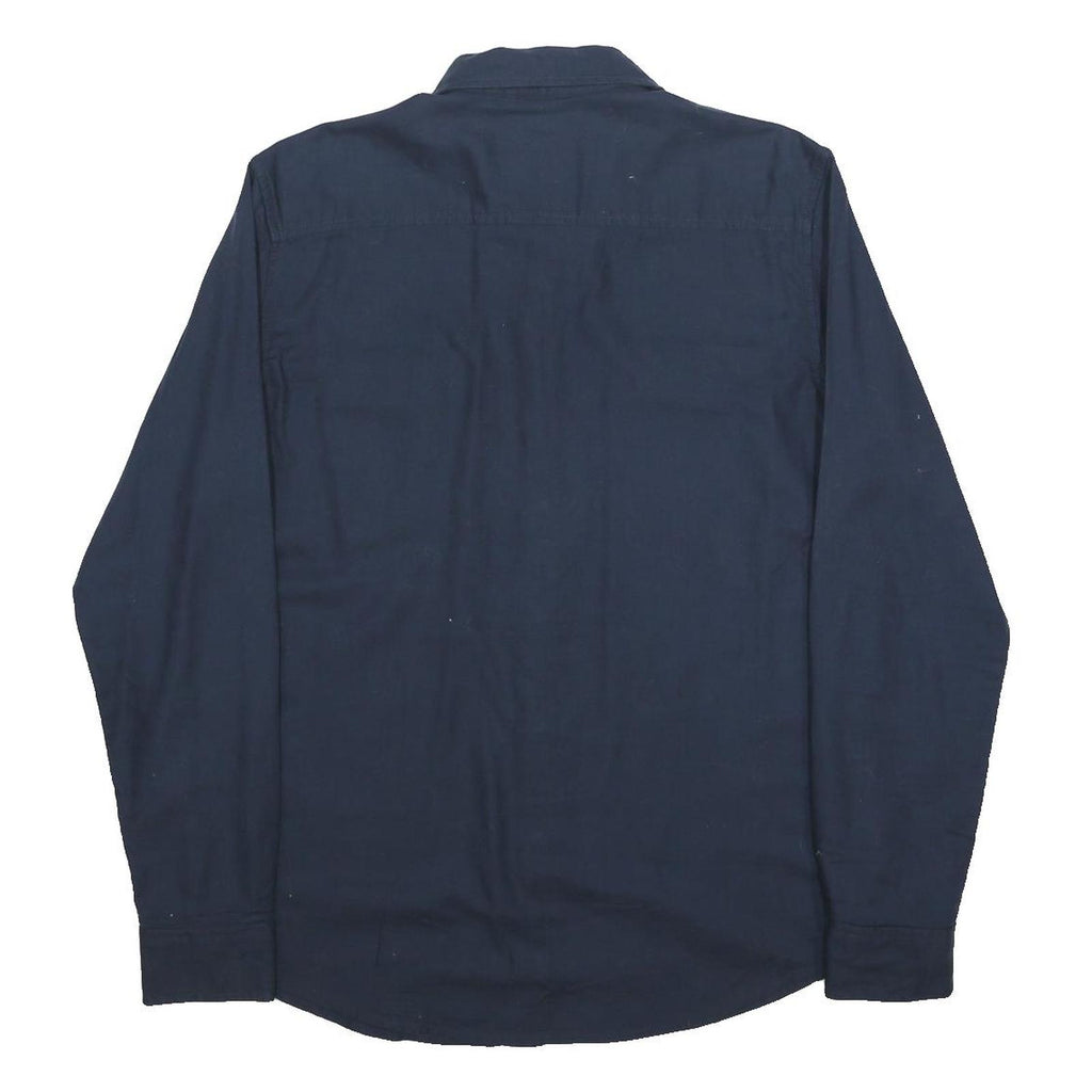 LEVI'S Mens Blue Cotton Long Sleeve Shirt M Casual Button Pocket