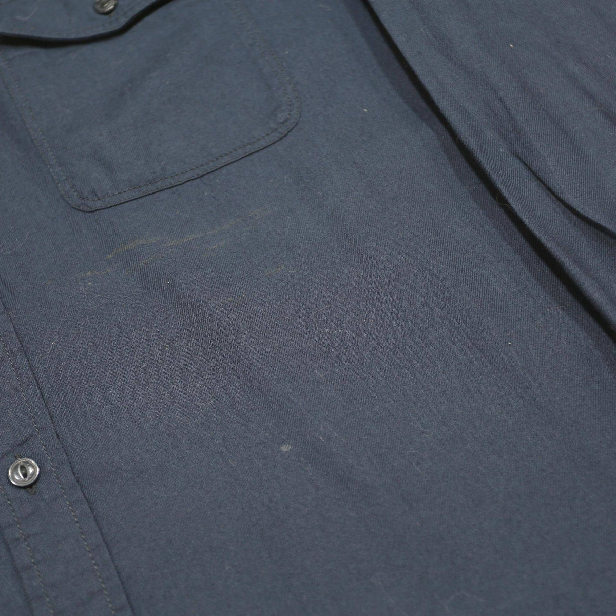 LEVI'S Mens Blue Cotton Long Sleeve Shirt M Casual Button Pocket