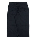 DICKIES Womens Trousers Black Regular Straight W30 L30