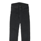 LEVI'S 511 Slim Mens Jeans Black Slim Skinny Denim W26 L30 Classic Zip Fastening