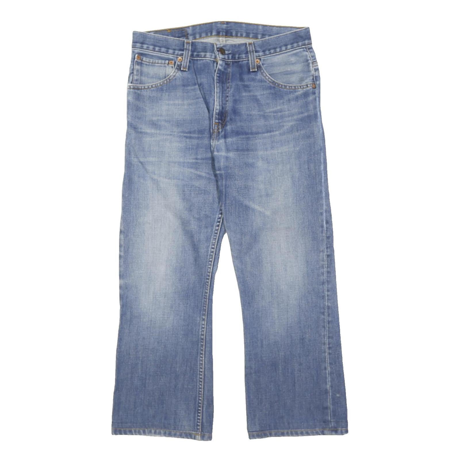LEVI'S 507 Womens Jeans Blue Regular Straight Denim Medium Wash W30 L25 Classic