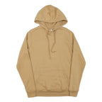 CHAMPION Mens Beige Pullover Hoodie S Cotton Blend Casual Streetwear