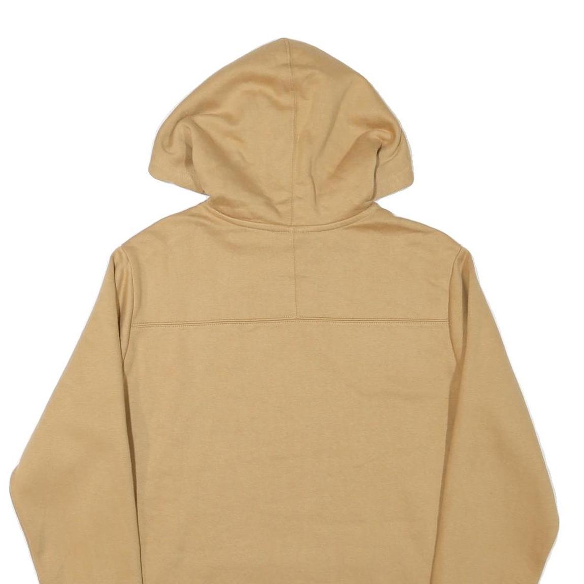 CHAMPION Mens Beige Pullover Hoodie S Cotton Blend Casual Streetwear