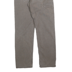 CARHARTT Mens Cotton Blend Brown Relaxed Straight Trousers W32 L31 Workwear