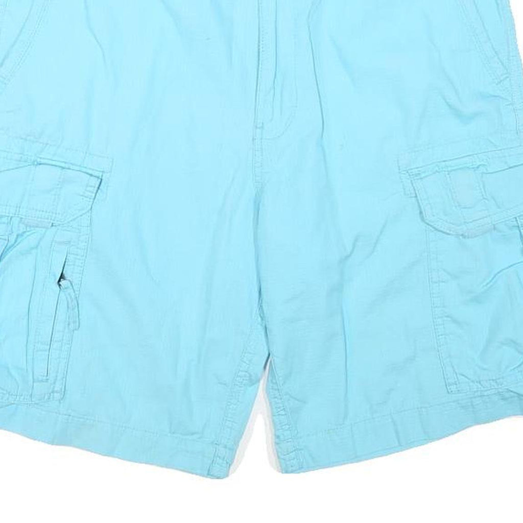 CHAPS Mens Shorts Blue Cargo M W30 Cotton Blend Casual Pockets Comfortable