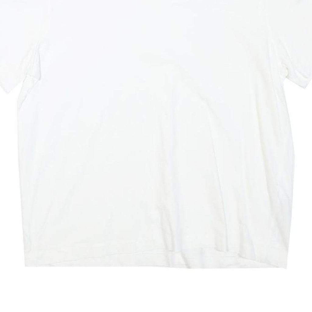 MASSIMO DUTTI Womens White T-Shirt S Short Sleeve Round Neck Plain Cotton Blend