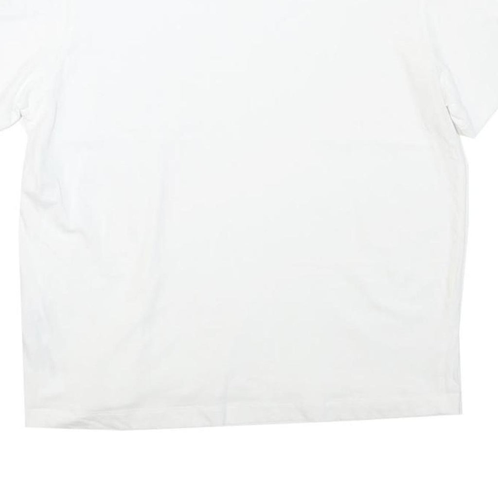 MASSIMO DUTTI Womens White T-Shirt S Short Sleeve Round Neck Plain Cotton Blend