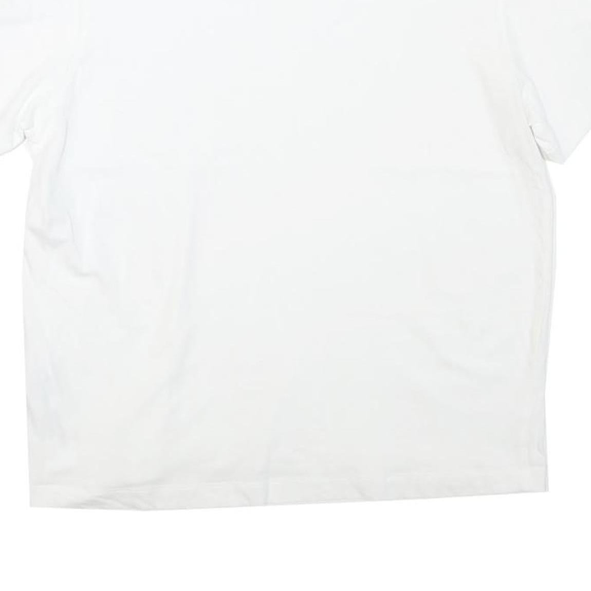 MASSIMO DUTTI Womens White T-Shirt S Short Sleeve Round Neck Plain Cotton Blend