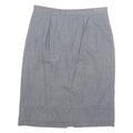 PETER HAHN Womens Straight Skirt Grey Knee Length UK 14