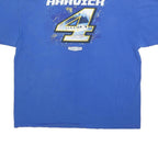 STEWART-HAAS Mens Blue Kevin Harvick 2XL Short Sleeve Crew Neck Race Car T-Shirt