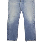 LEVI'S 501 Mens Jeans Blue Regular Straight Denim Medium W33 L30 Classic Button