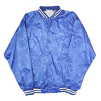 CARDINAL Mens Blue Nylon Button Jacket L Plain American Heritage Tour 2010