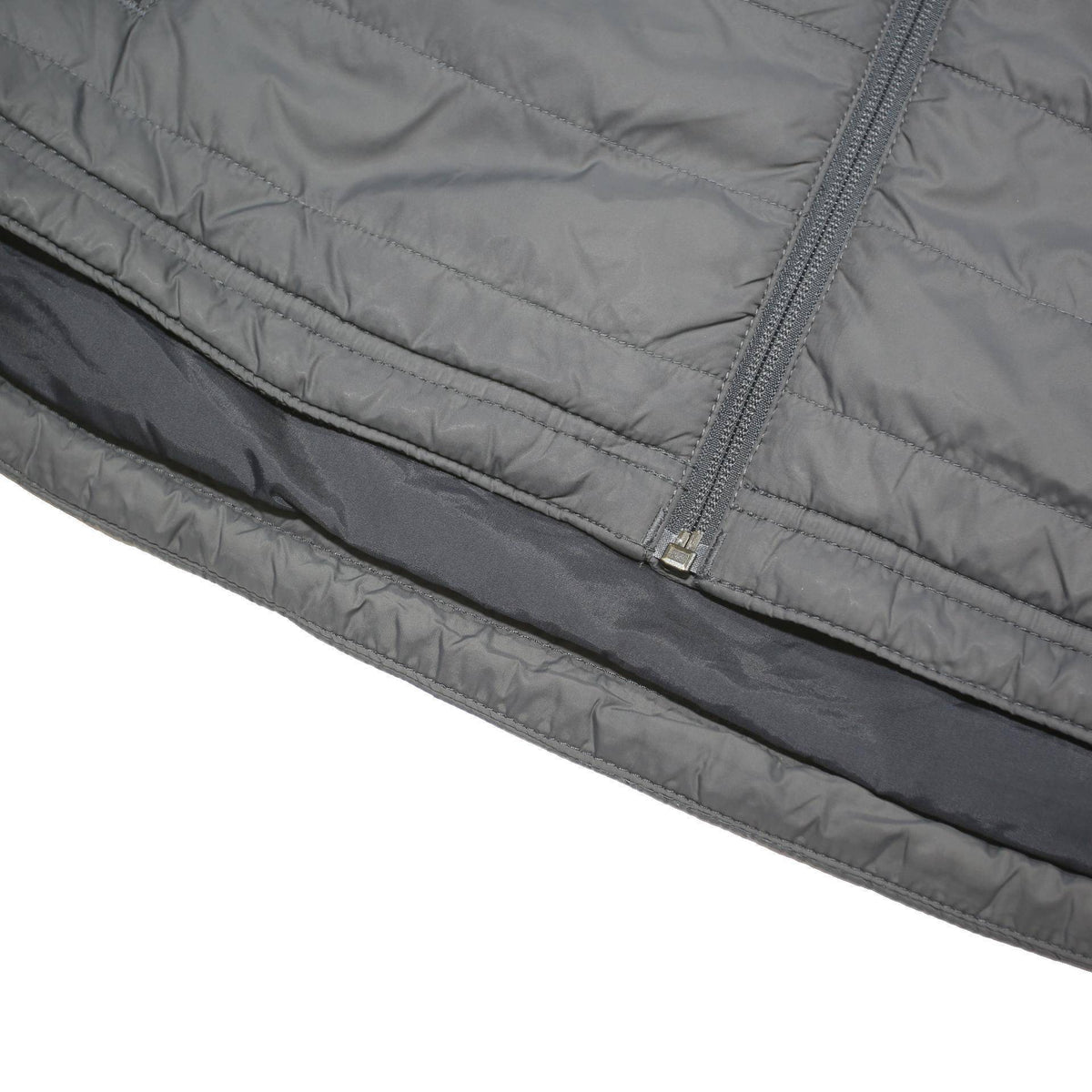 CARHARTT Mens Grey Workwear Gilet M Polyester Blend Quilted Zip Up Vest