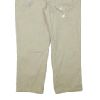 DICKIES Mens Cotton Blend Beige Regular Fit Straight Trousers W38 L28 Workwear