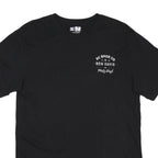 DC SHOES Mens Black Ben Davis Graphic T-Shirt L Short Sleeve Crew Neck Cotton