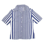 Womens Shirt Blue Striped S