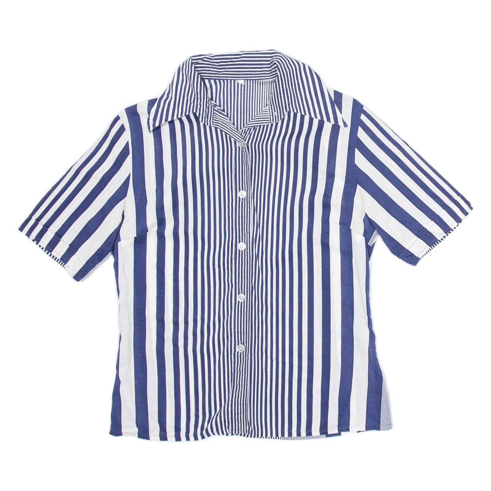 Womens Shirt Blue Striped S