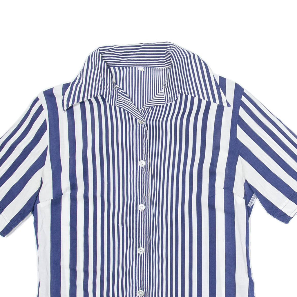 Womens Shirt Blue Striped S