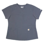 CARHARTT Modern Fit Womens Worker Shirt Grey L