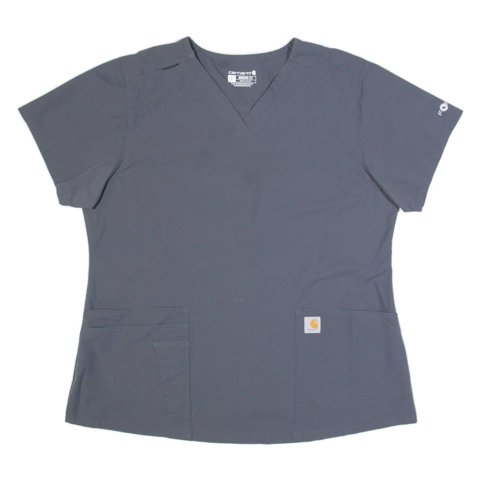 CARHARTT Modern Fit Womens Worker Shirt Grey L