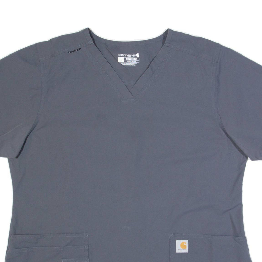 CARHARTT Modern Fit Womens Worker Shirt Grey L