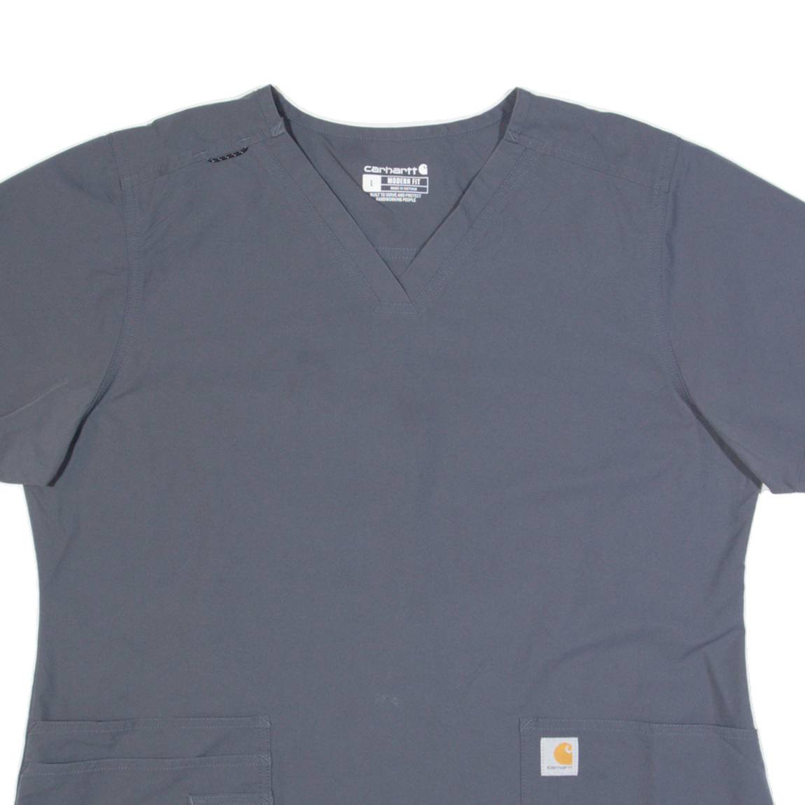 CARHARTT Modern Fit Womens Worker Shirt Grey L