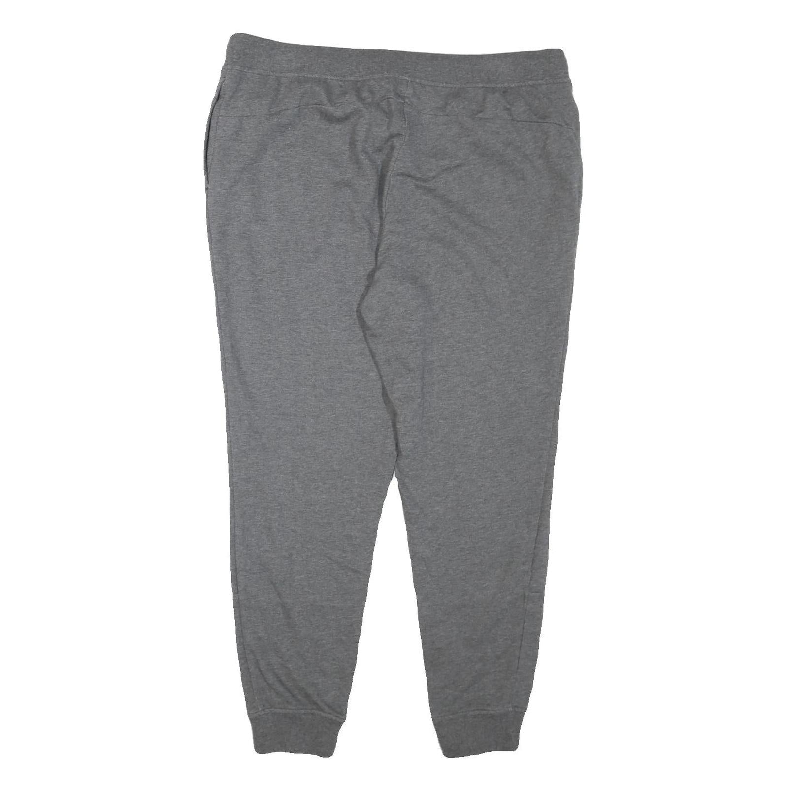 FILA Mens Joggers Grey XL W40 L29 Cotton Blend Casual Drawstring Waistwear