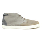 LACOSTE Mens Mid Top Sneakers Boots Grey Suede Synthetic UK 10.5 Casual Retro