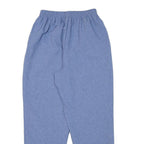 BON WORTH Womens Relaxed Blue Trousers W24 L26 Comfortable Casual Fit Elastic