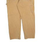 DICKIES Mens Jeans Beige Regular Straight Denim Medium W40 L32 Workwear