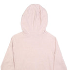 NIKE Womens Pink Hoodie Cotton Blend M Casual Pullover Sweatshirt